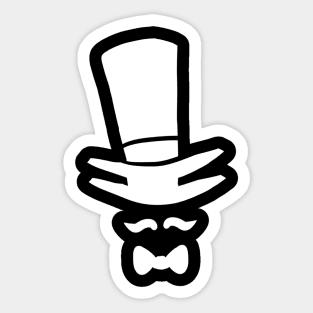 Gentleman Sticker